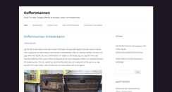 Desktop Screenshot of koffertmannen.se